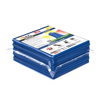 Мешки для мусора 160 л, синие, в пачке 10 шт., ПВД, 40 мкм, 900х1100 мм, i-Bag в Выборге